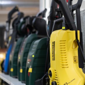 Sortiment Karcher v železářství Břenda Praha